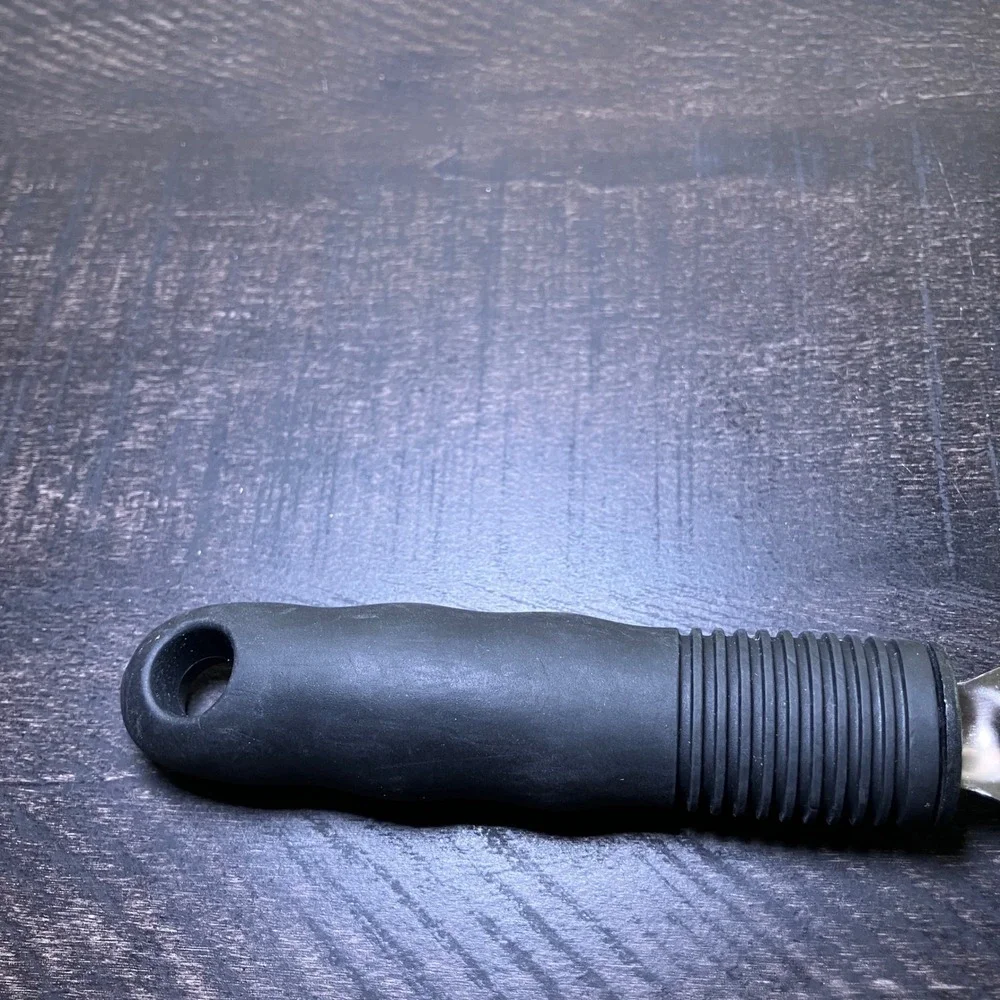 Farberware Slotted Spatula Turner Metal Head Black Handle Kitchen Utensil